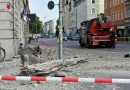 Bayern: Betonteile in München von Gebäude auf Rad- und Gehweg gestürzt