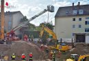 Bayern: Bauarbeiter bei Abstützmaßnahmen auf Baustelle in München teilweise verschüttet