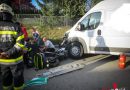 Stmk: Moped kracht gegen Kastenwagen → Zwei Verletzte in Nestelbach