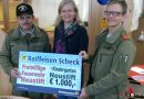 Oö: Feuerwehr Neustift/i.M. überreicht Spende an Kindergarten