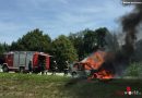 Nö: Pkw-Vollbrand in Öhling