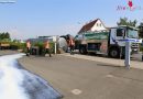 Deutschland: Milch ergoss sich nach Verkehrsunfall in Homberg