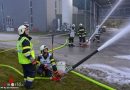 Stmk: Einsatzübung → Explosion im Biodiesel-Werk der Fa. Münzer in Au bei Gaishorn