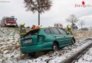 Oö: Pkw-Unfall auf der B3 bei Perg