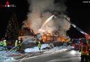 Schweiz: Ehemaliges Restaurant in Plaffeien ein Raub der Flammen