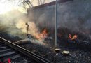 Nö: Flurbrand in der Nähe des Bahnhofs in Markt Piesting