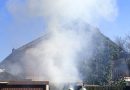 Deutschland: Schuppenbrand in Plettenberg