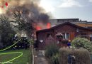 Nö: Vollbrand einer Gartenhütte in der Kleingartensiedlung in St. Pölten