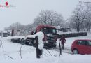 Nö: Winterbedingte Feuerwehreinsätze im Bezirk Bruck an der Leitha