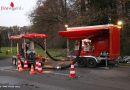 Deutschland: Pumpenanlage des Regenrückhaltebeckens defekt – Feuerwehr und THW in Ratingen im Einsatz