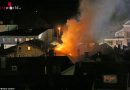 Bayern: Ausgedehnter Dachstuhl-Brand in der Reichenhaller Altstadt