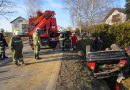 Bgld: Pkw-Dachlandung im Straßengraben in Rudersdorf