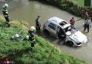 Stmk: Pkw bei Unfall in St. Ruprecht an der Raab in Bach gestürzt