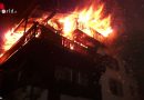 Schweiz: Feuer während Renovierarbeiten an einem Wohnhaus