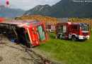 Tirol: Zuggarnitur der Zillertalbahn entgleist und umgestürzt → Großeinsatz in Schlitters