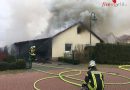 Deutschland: Carport-Brand in Schwarmstedt wird zum Großeinsatz