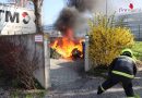 Nö: Brand einer Müllinsel im Schwechater Gewerbegebiet