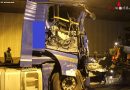 Nö: Auffahrunfall mit drei Lkw auf der S1 in Schwechat