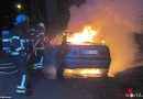 Deutschland: Feuerwerksraketen setzen Auto in Brand