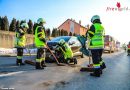 Stmk: Verkehrsunfall mit drei Fahrzeugen in Spielberg / Garagenbrand in Lobmingtal