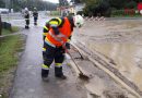 Stmk: Mehrstündiger Feuerwehreinsatz nach kräftigem Unwetter über Spielfeld