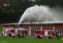 Ktn: Fünf Feuerwehren in Straßburg bei Branddienstübung eingesetzt