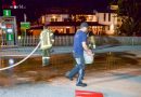 Tirol: Treibstofftank bei Jungfernfahrt eines Reisebusses aufgerissen → fünf Wehren im Einsatz