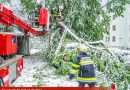 Ktn: Wintereinbruch beschert Feuerwehr St. Veit knapp 20 Einsätze mit 300 Arbeitsstunden