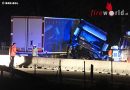 Bayern: Zwei leicht Verletzte und Totalsperre bei Lkw-Unfall auf der A8 am Teisenberg