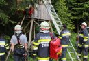 Tirol: Gemeinschaftsübung der Feuerwehren in Thörl