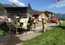 Tirol: Brand im Inneren einer Heuballenpresse in Uderns