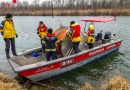 Oö: 11 Feuerwehren bei Ölfilm auf Ager und Traun im Einsatz