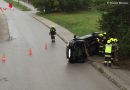 Nö: Feuerwehreinsatz nach Fahrzeugüberschlag in St. Veit/Tr