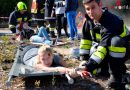 Nö: Große Einsatzübung in St. Veit an der Triesintg → Zug gegen Pkw