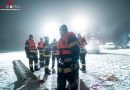 Nö: Eisrettung in St. Pölten – Wagram beübt (+ vier Videos)