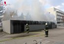 Oö: Neuerlicher Brand im Müllraum der Bahnhof City Wels in Wels-Innenstadt