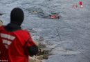 Oö: Taucheinsatz der Feuerwehr nach Sichtung eines Tresors in der Traun