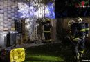 Oö: Brand einer Mülltonne in Wels-Innenstadt griff auf Fassade über