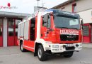 Oö: Feuerwehr Wernstein stellt nach 37 Jahren neues Löschfahrzeug auf MAN 13.290 in den Dienst