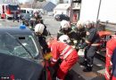 Wien: Verkehrsunfall mit Personenrettung in Wien Donaustadt