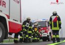 Oö: Fünf Trupps der Feuerwehren Windern und Desselbrunn zum THL angetreten