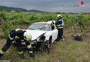 Nö: Spektakulärer Verkehrsunfall mit Porsche GT3 in Gumpoldskirchen