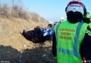 Nö: Fahrzeugbergung nach Überschlag auf der Südautobahn in Wiener Neudorf