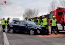 Nö: Autobergung nach Verkehrsunfall auf der Südautobahn bei Wiener Neudorf