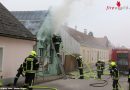 Nö: Dachstuhlbrand in Wolfpassing