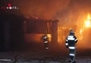 Ktn: Nächtlicher Wirtschaftsgebäudevollbrand in Wolfsberg