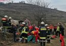 Nö: Unfall mit Muldenkipper am Weinberg bei Weißenkirchen