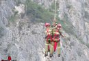 Tirol: Waldbrand mit Hubschrauberunterstützung in Zirl am 18. und 19.07.2015