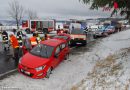 Oö: Wendemanöver löst schweren Verkehrsunfall aus (+Video)