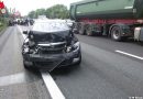 Nö: Mehrere Unfälle mit 10 Fahrzeugen auf der A4